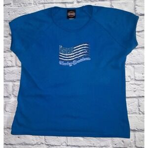 Harley Davidson T Shirt Womens‎ XL USA Macedon NY.